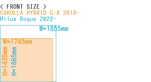 #COROLLA HYBRID G-X 2018- + Hilux Rogue 2022-